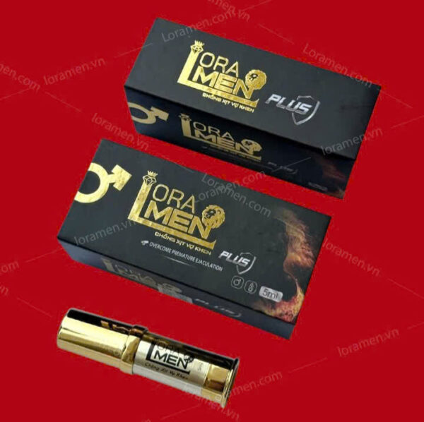 Chai Xịt Lora Men Plus 5ml Chính Hãng - Hình ảnh 4