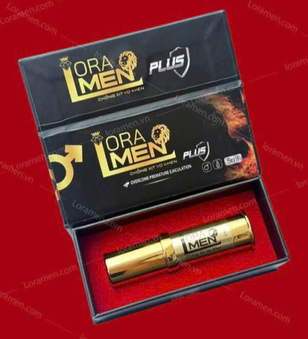 Chai Xịt Lora Men Plus 5ml Chính Hãng - Hình ảnh 3